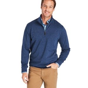 Vineyard Vines Cashmere Cable 1/4-Zip Sweater M